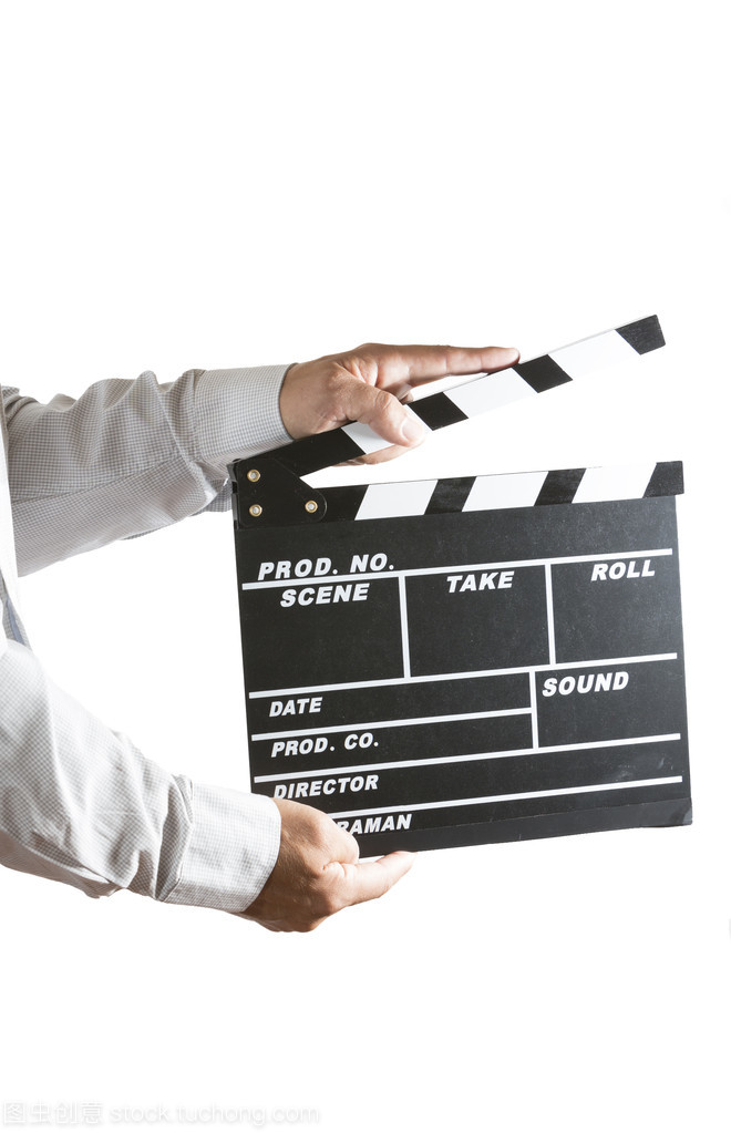 Clapperboard 电影制作的象征与实用工具